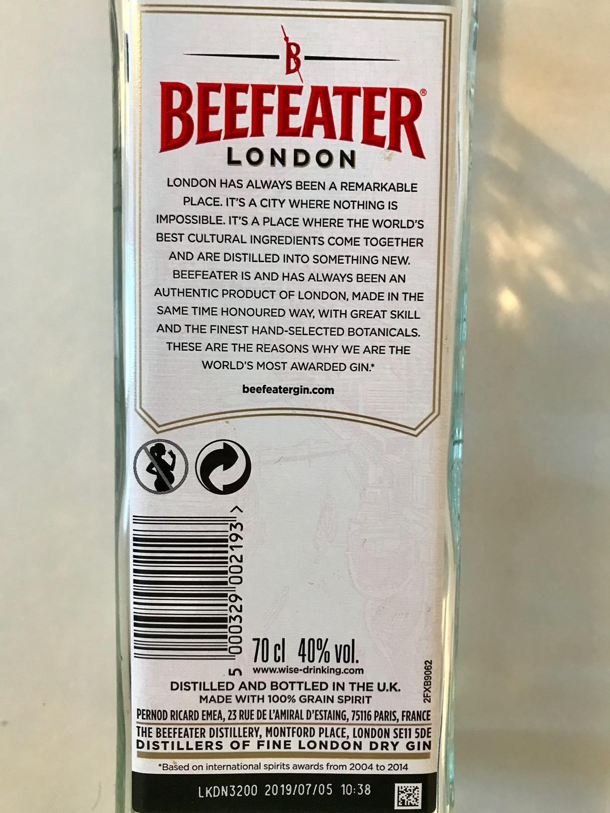 Klarer Gin