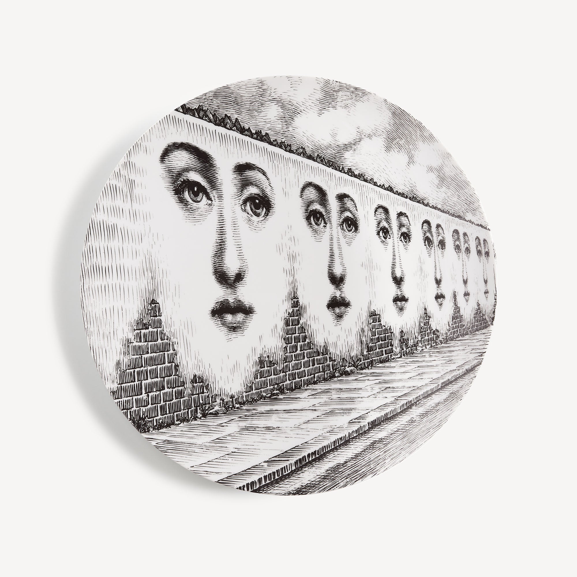 fornasetti-tema-e-variazioni-wandteller-n-299-porzellan image 1
