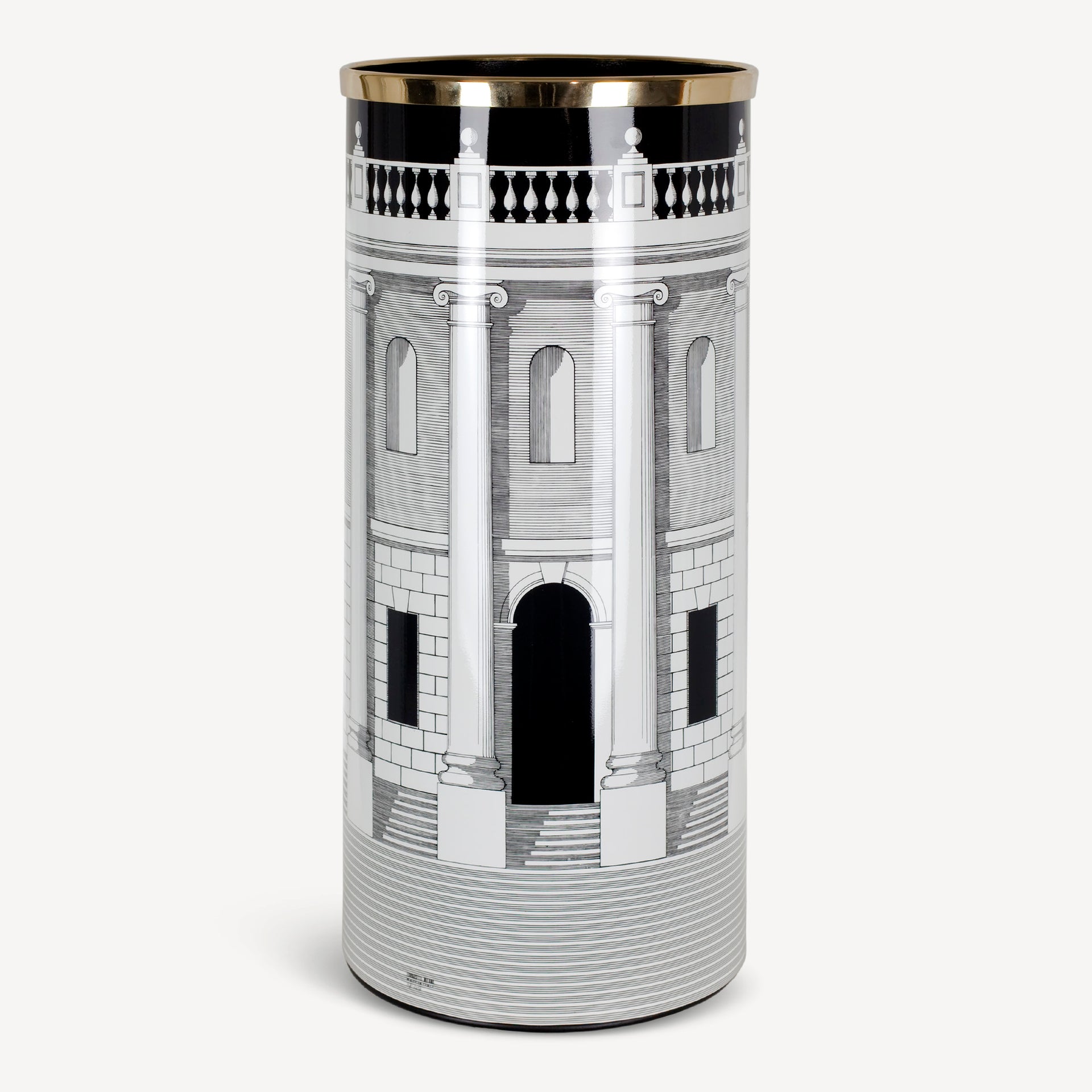 fornasetti-casa-con-colonne-schirmst-nder-metall-messing image 1