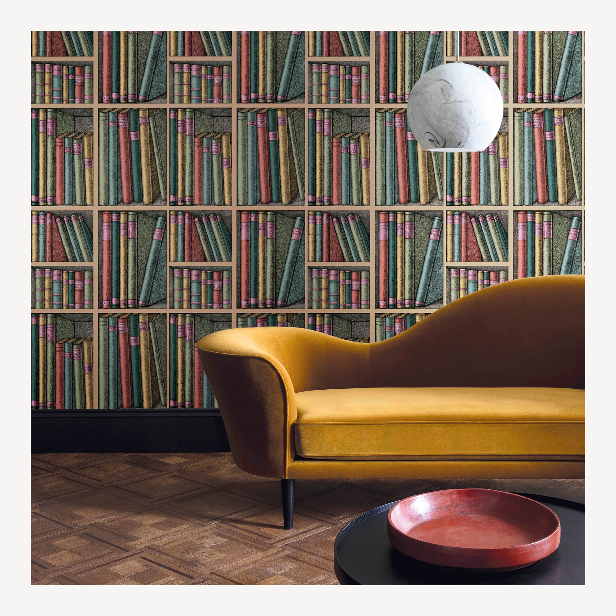 fornasetti-ex-libris-tapete-52-cm-x-10-m-bibliothek-2 image 3