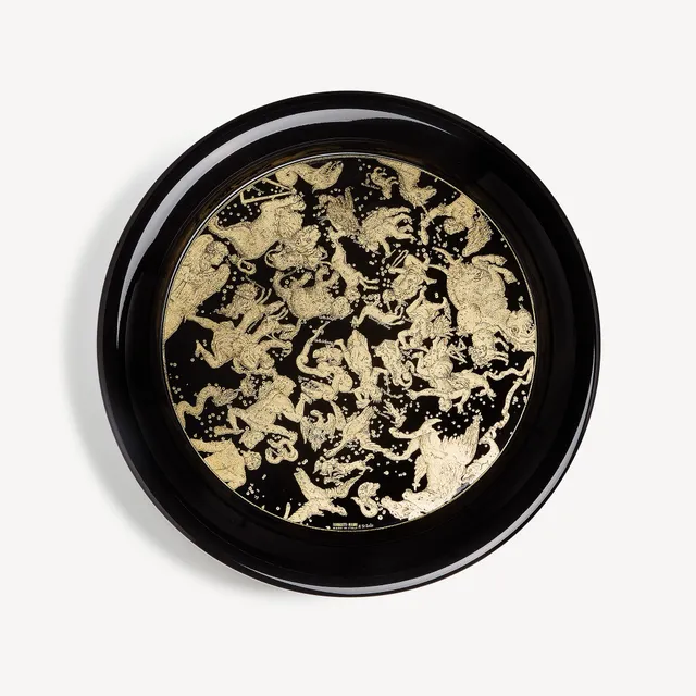 atelier-fornasetti-emisfero-tablett-zodiac-lackiert image 1