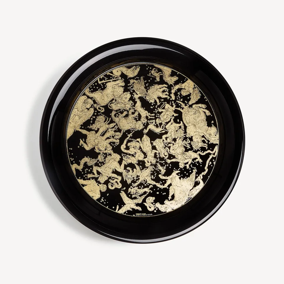 atelier-fornasetti-emisfero-tablett-zodiac-lackiert image 1