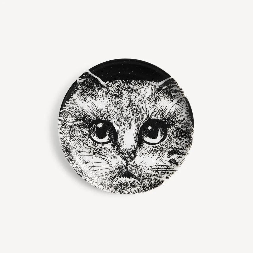 atelier-fornasetti-gatti-no-2-schale-katzenmotiv-porzellan image 1
