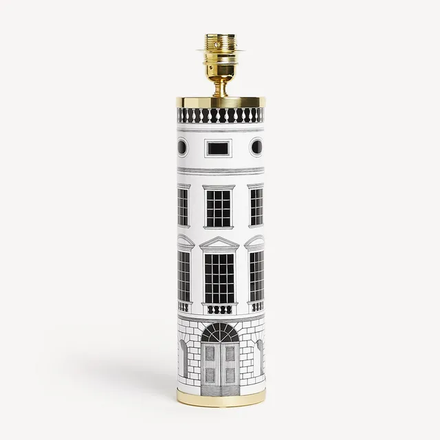fornasetti-architettura-lampenfu-metall-zylinder-eu-siebdruck image 1