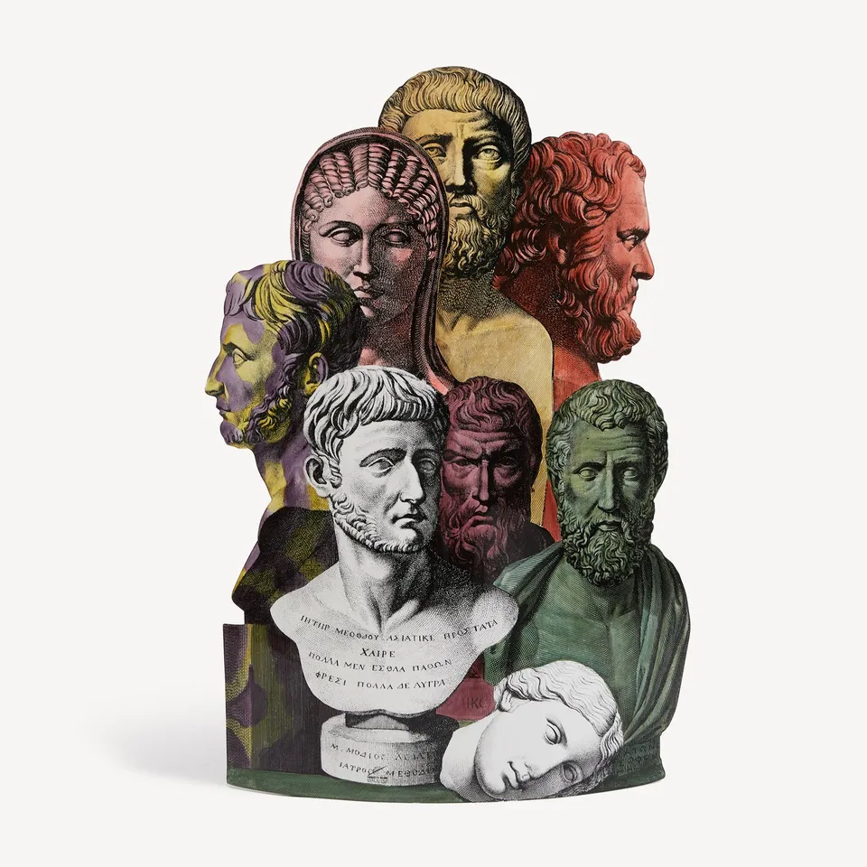 fornasetti-trompe-l-oeil-teste-antiche-schirmst-nder image 1