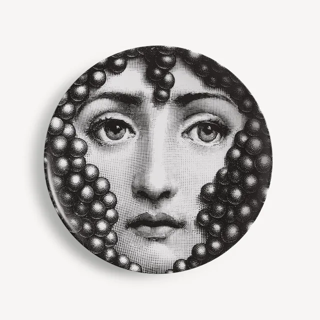 fornasetti-tema-e-variazioni-n-111-wandteller-porzellan-blumen image 1