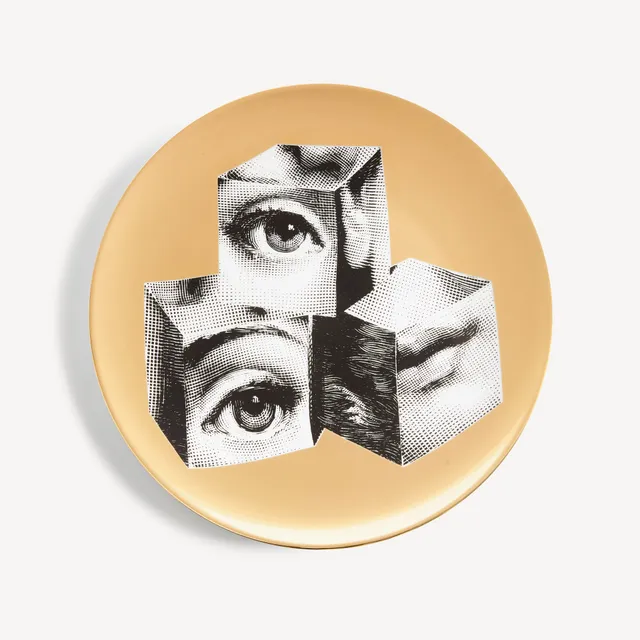 fornasetti-tema-e-variazioni-wandteller-n-112-porzellan-gold-2 image 1