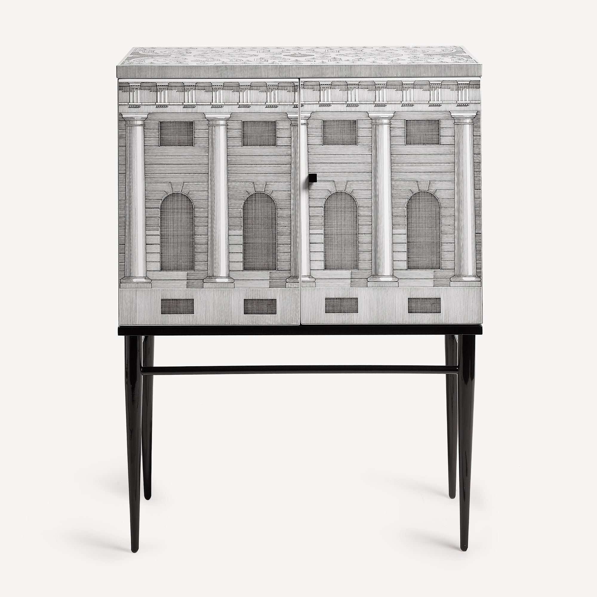 fornasetti-architettura-sideboard-klein-holz-handlackiert image 1