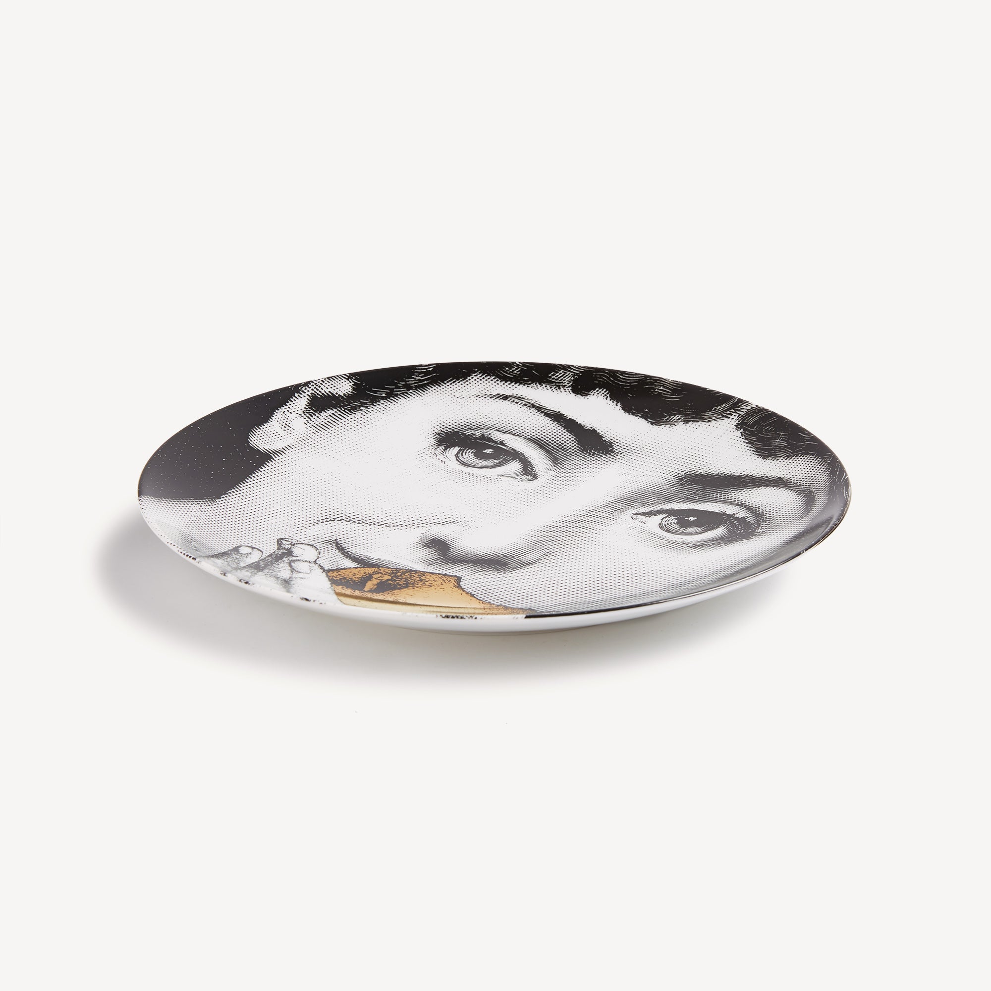 fornasetti-tema-e-variazioni-n-360-wandteller-gold-porzellan image 2
