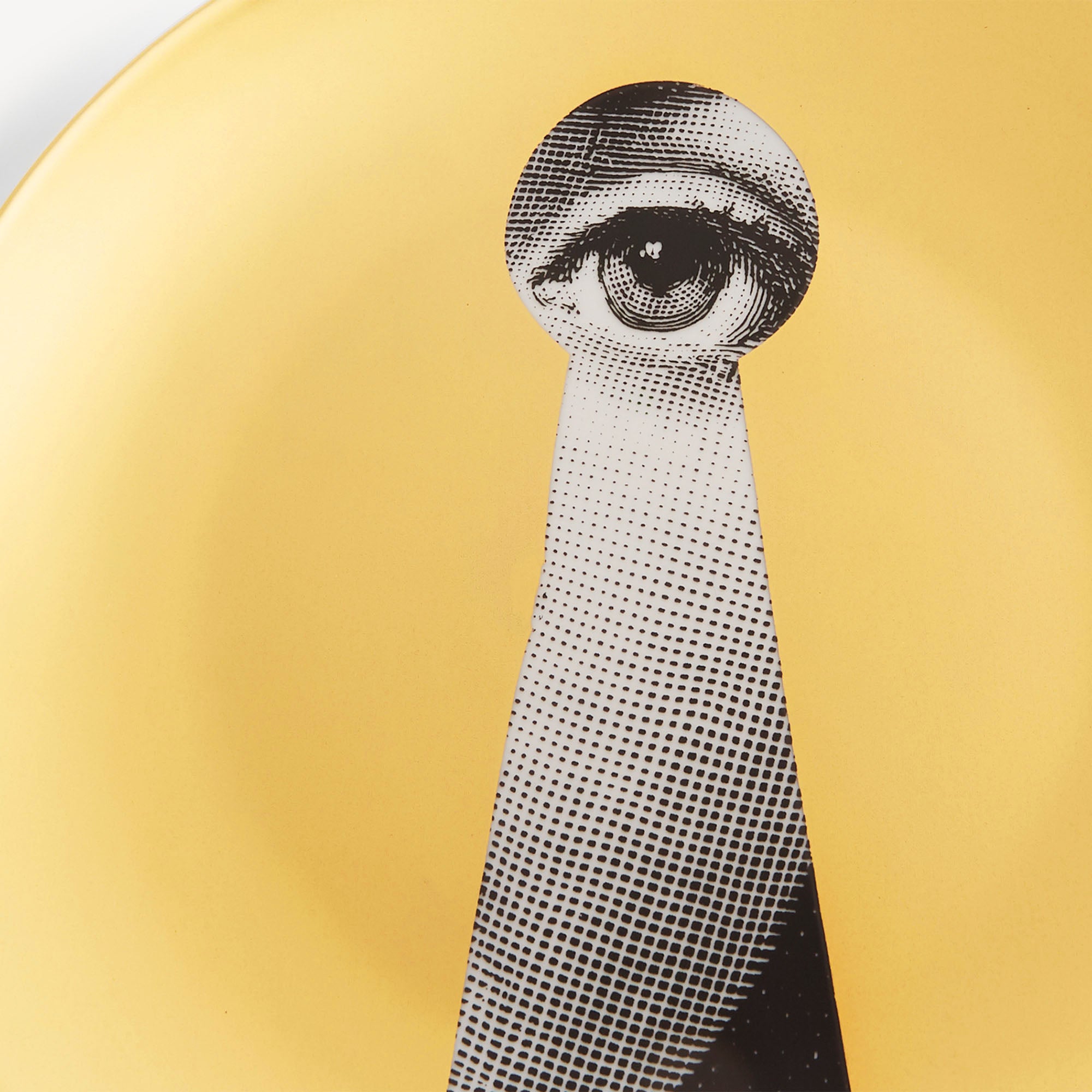 fornasetti-tema-e-variazioni-n-14-wandteller-gold-porzellan image 4