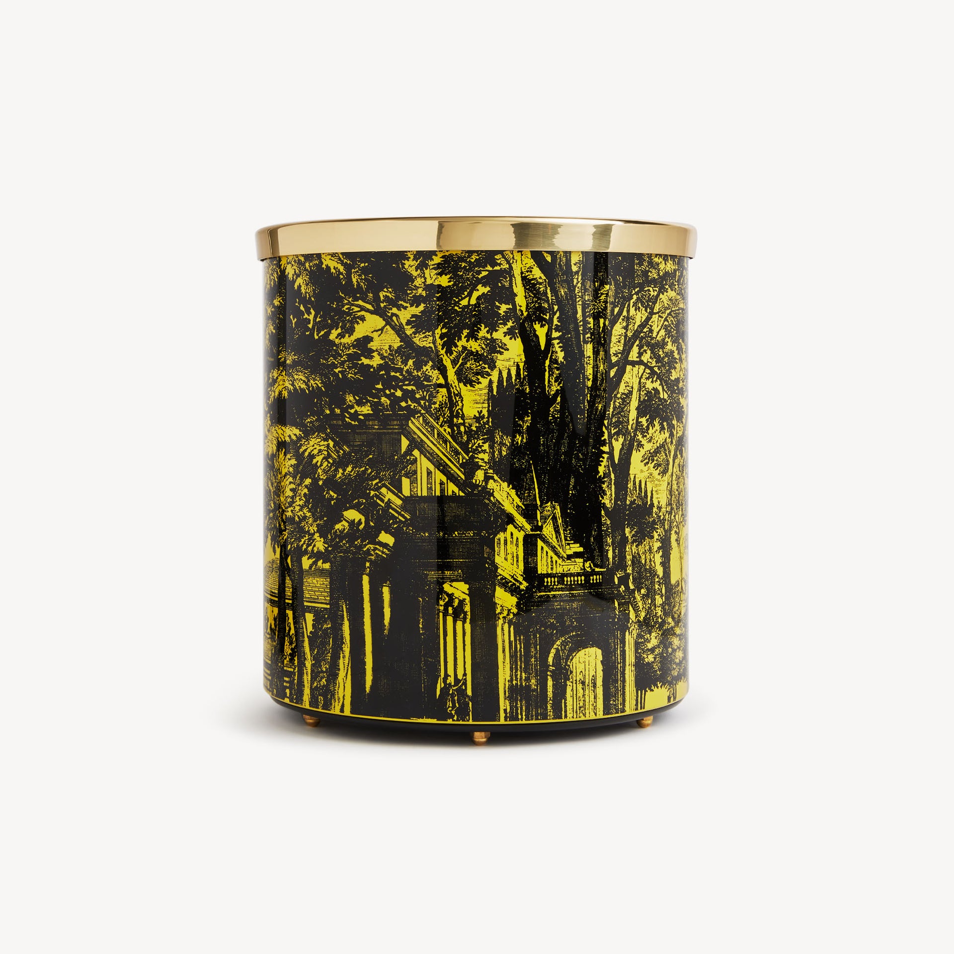 fornasetti-giardino-settecentesco-papierkorb-metall-landschaft image 1