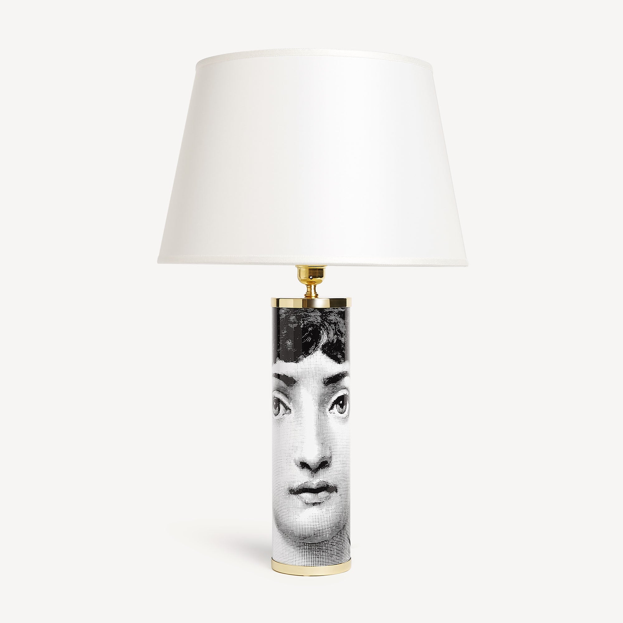 fornasetti-lampenschirm-konisch-ersatzschirm-stoff-deko image 1