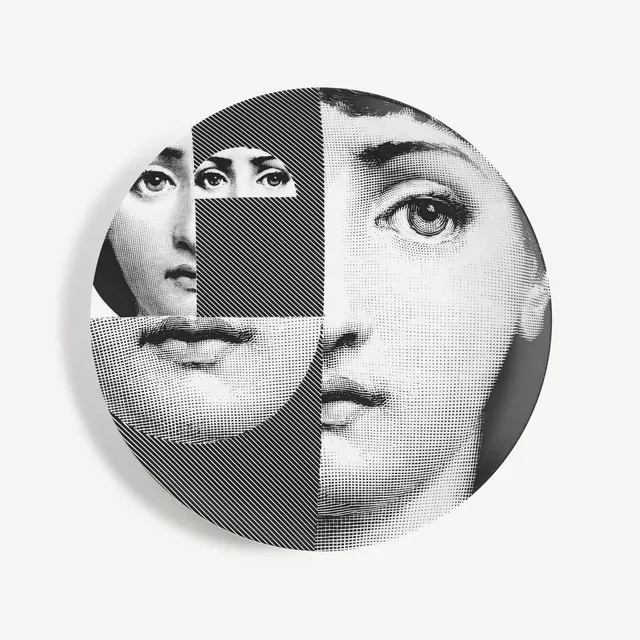 fornasetti-tema-e-variazioni-wandteller-n-230-porzellan image 1
