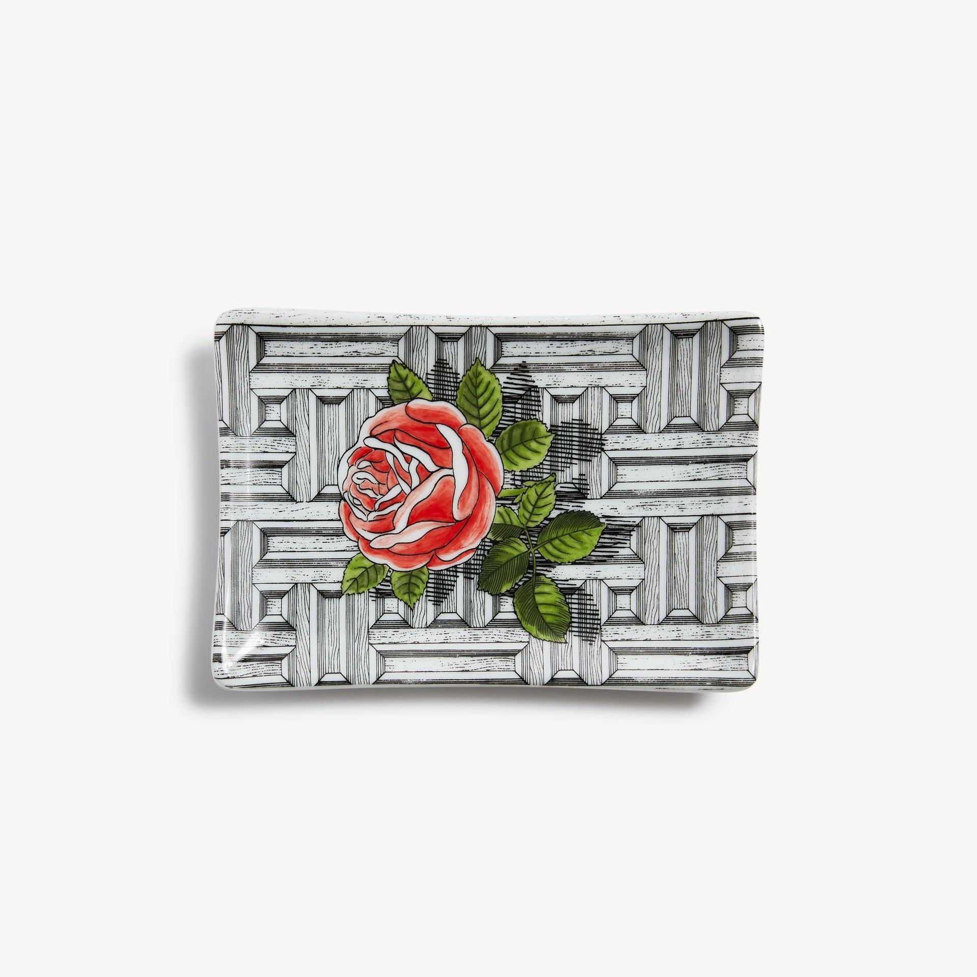 fornasetti-musciarabia-rose-aschenbecher-rechteckig image 1