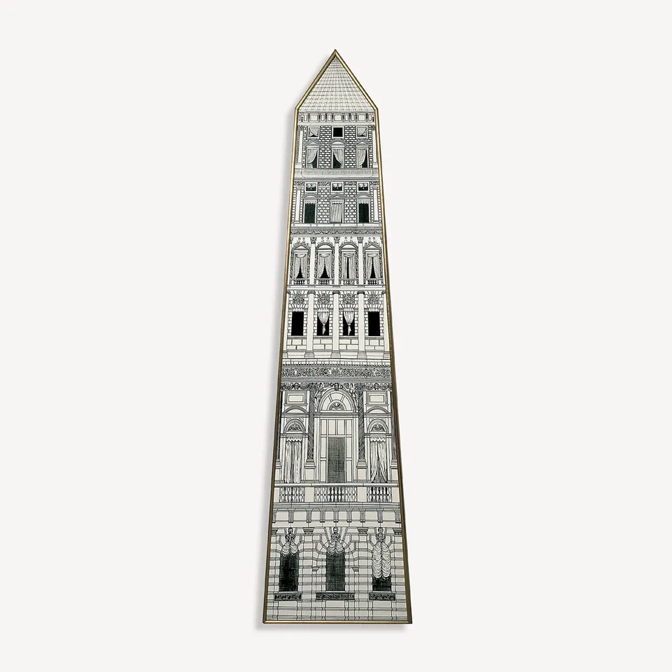atelier-fornasetti-obelisco-wandpaneel-holz-architettura image 1