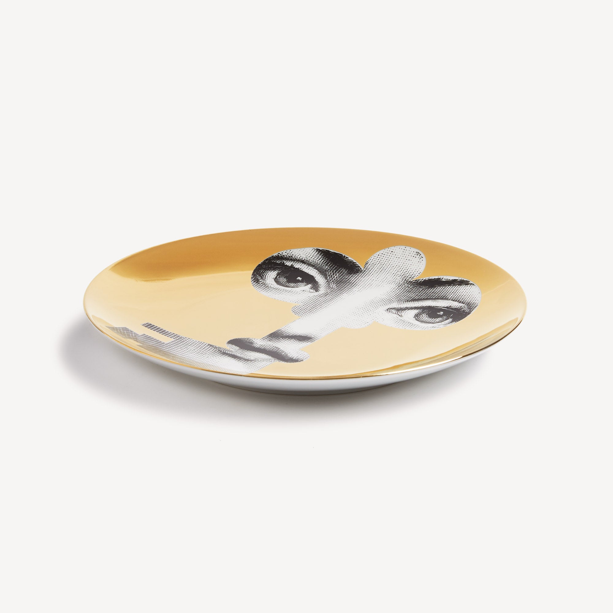 fornasetti-tema-e-variazioni-wandteller-n-47-gold-porzellan image 2