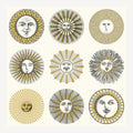 atelier-fornasetti-soli-tapete-sonnenmuster-52cmx10m-smaragd image 4
