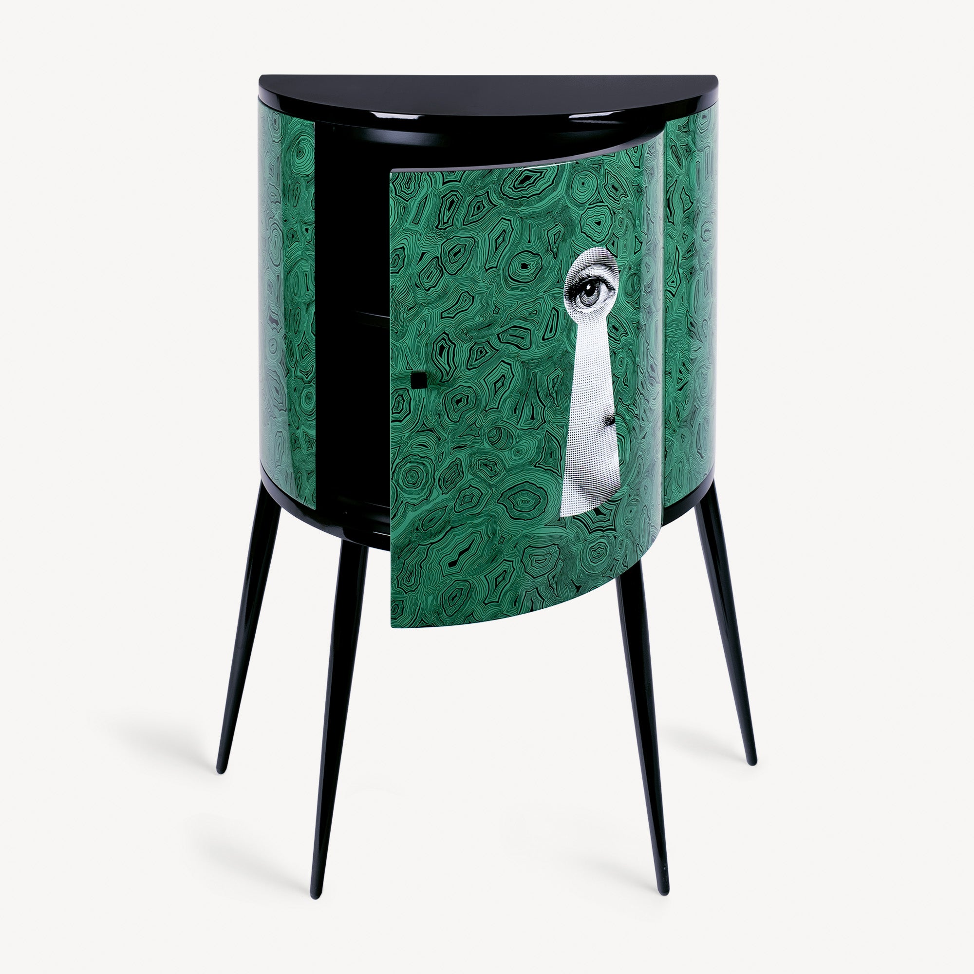 atelier-fornasetti-serratura-konsole-holz-malachit-gr-n image 2