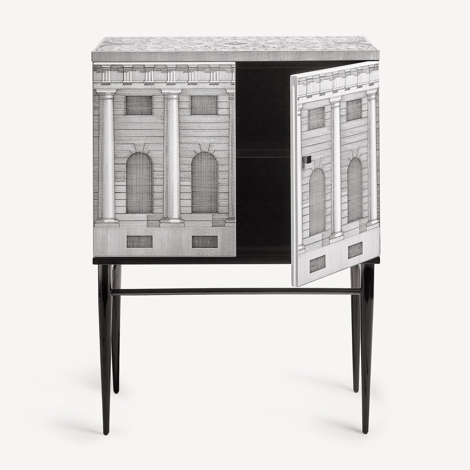 fornasetti-architettura-sideboard-klein-holz-handlackiert image 4