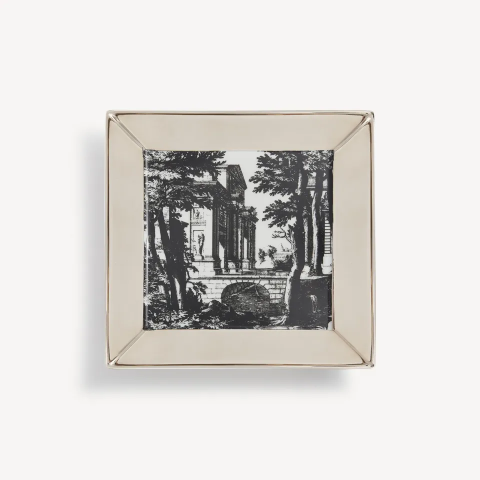 fornasetti-giardino-settecentesco-schale-eckig image 1