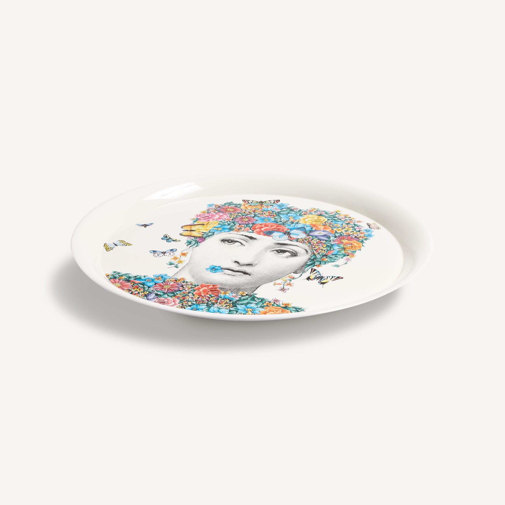 atelier-fornasetti-fior-di-lina-tablett-rund-lackiert image 2