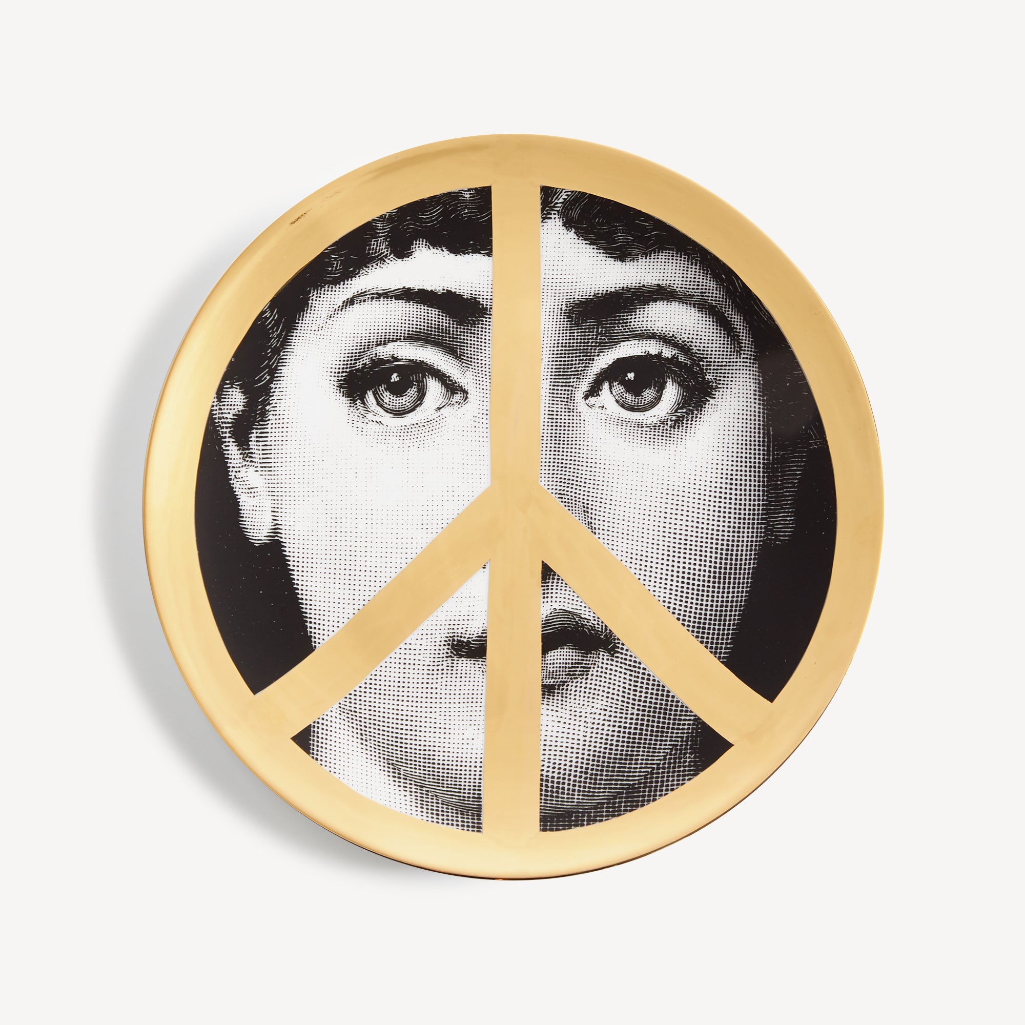 fornasetti-tema-e-variazioni-wandteller-n-347-porzellan-gold image 1