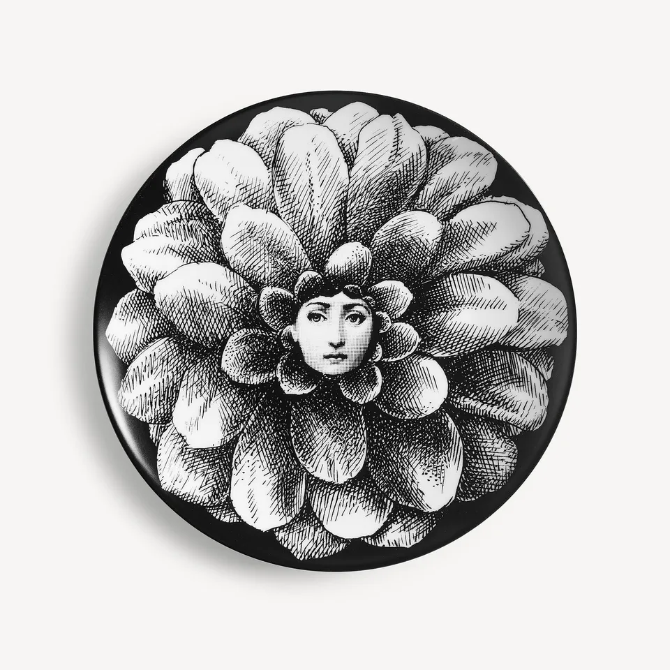 atelier-fornasetti-tema-e-variazioni-wandteller-n-124-porzellan image 1
