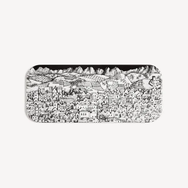 fornasetti-gerusalemme-tray-tablett-mit-gestell image 1