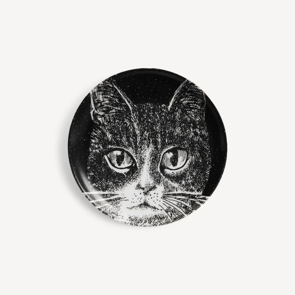 fornasetti-gatti-schale-no-3-katze-deko-klein image 1
