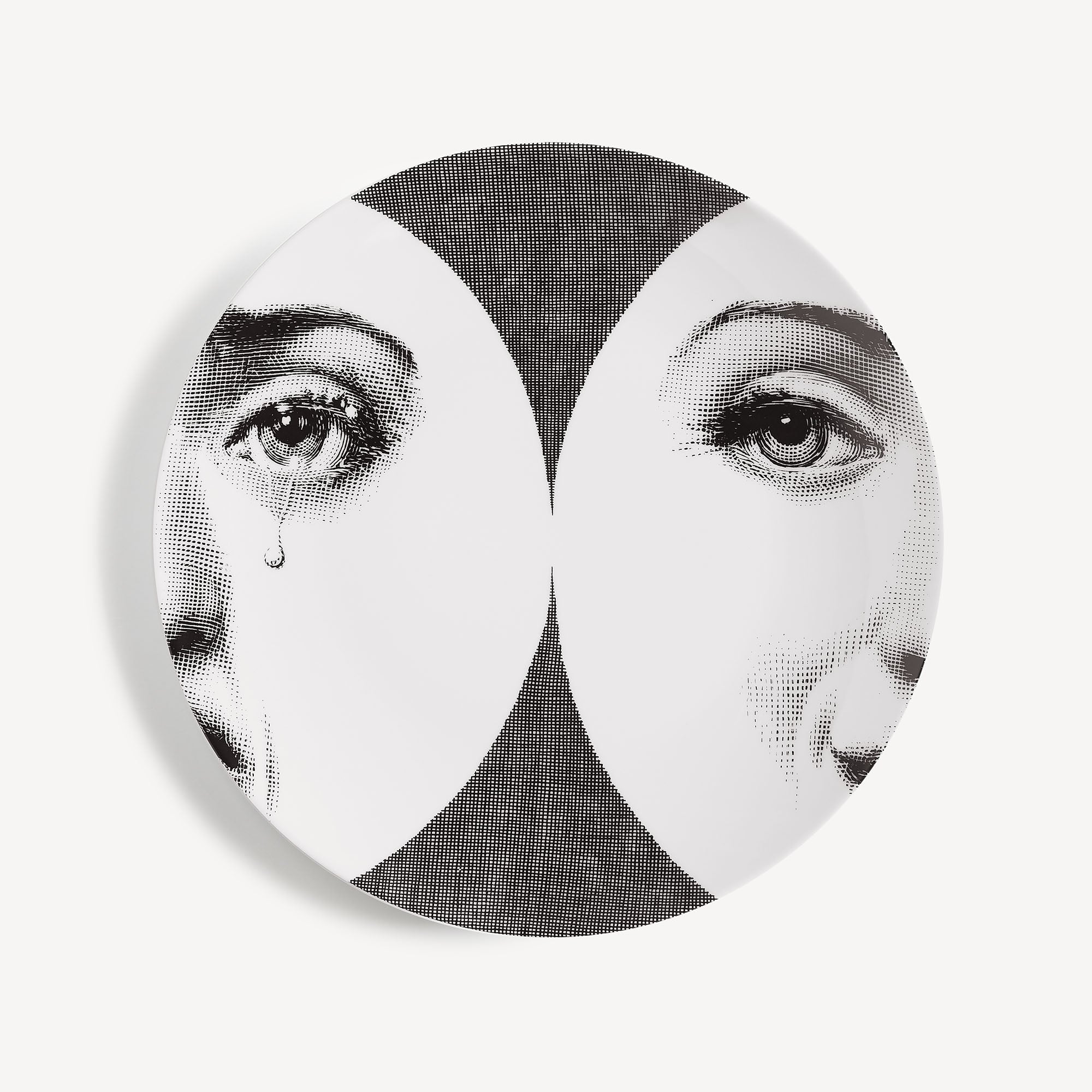 fornasetti-tema-e-variazioni-n-280-wandteller-porzellan-gesicht image 1
