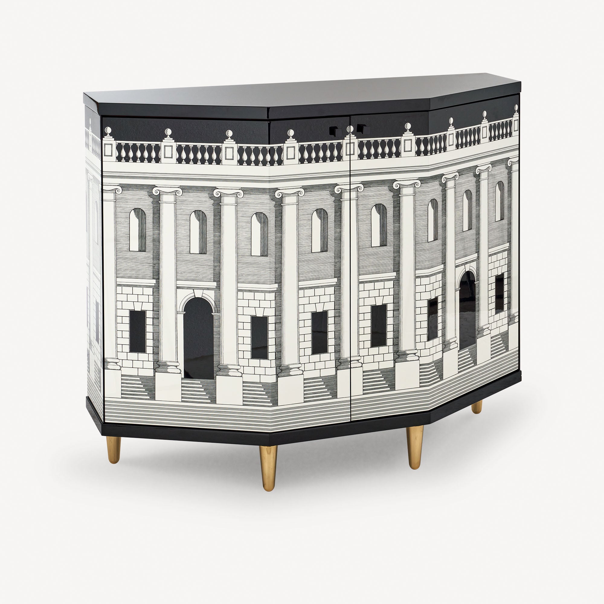 atelier-fornasetti-casa-con-colonne-schrank-polyedrisch-messing image 3