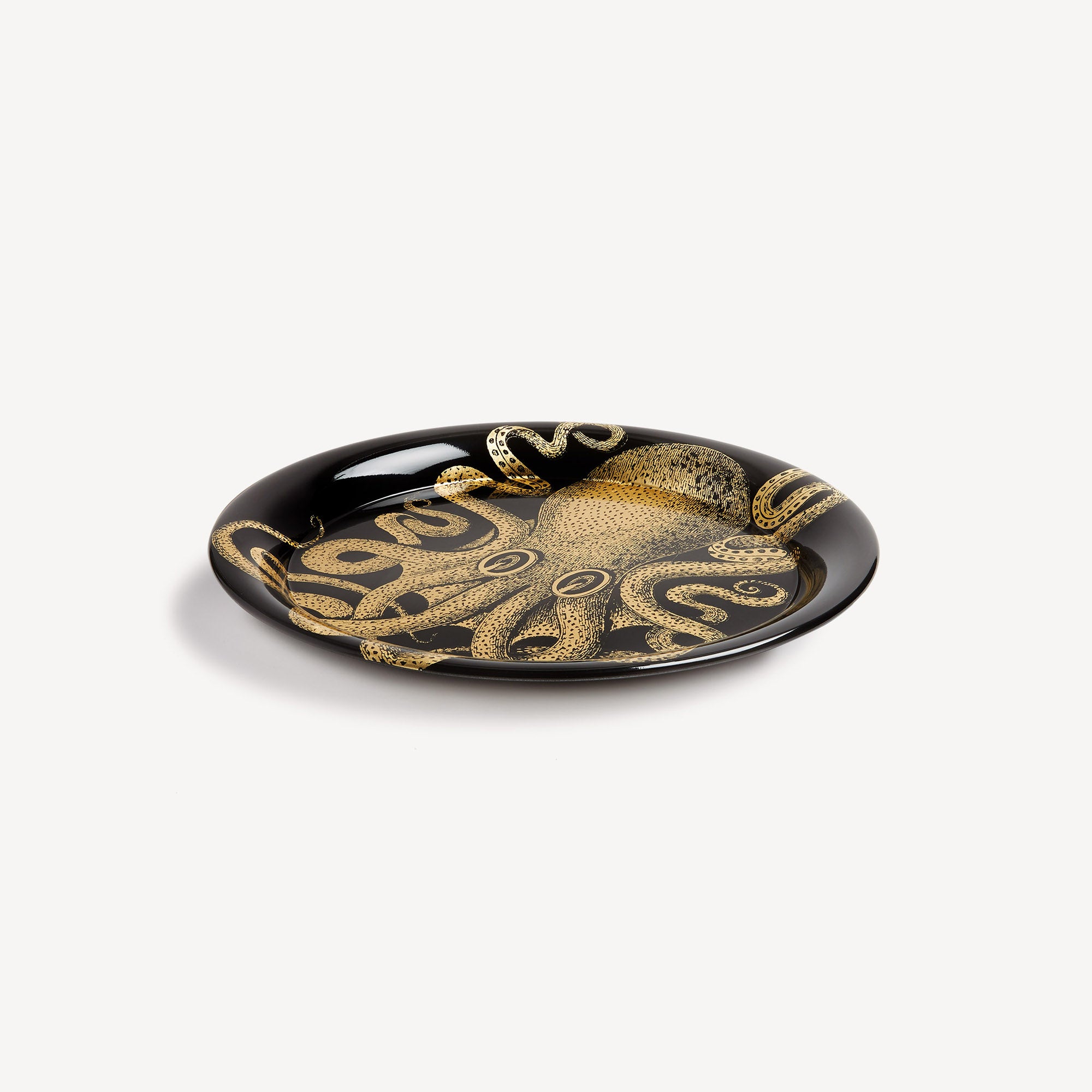 atelier-fornasetti-polipo-tablett-rund-oktopus-gold image 2