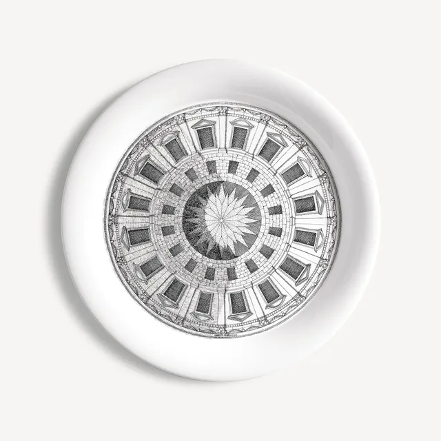 fornasetti-cortile-tablett-rund-serviertablett-hof image 1