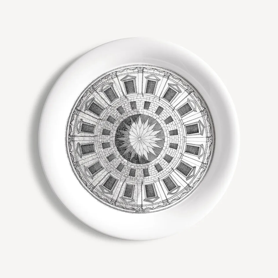 fornasetti-cortile-tablett-rund-serviertablett-hof image 1