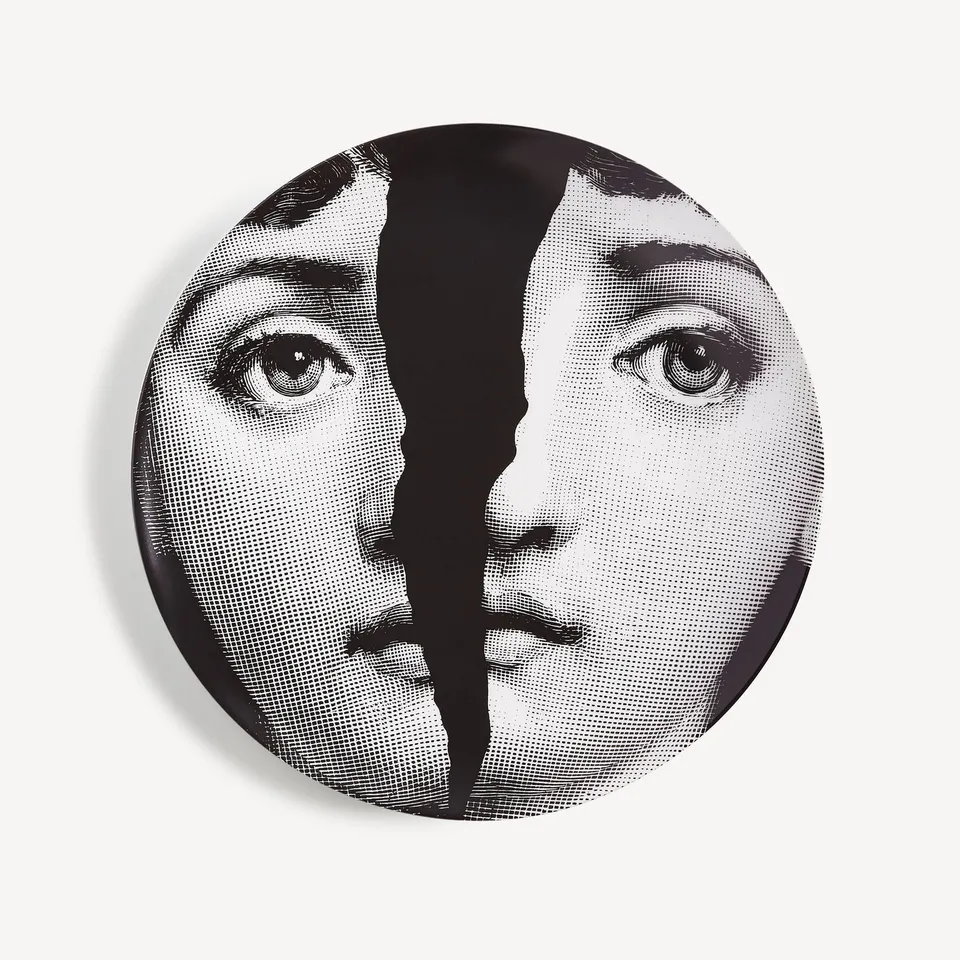 fornasetti-tema-e-variazioni-wandteller-n-10-porzellan image 1