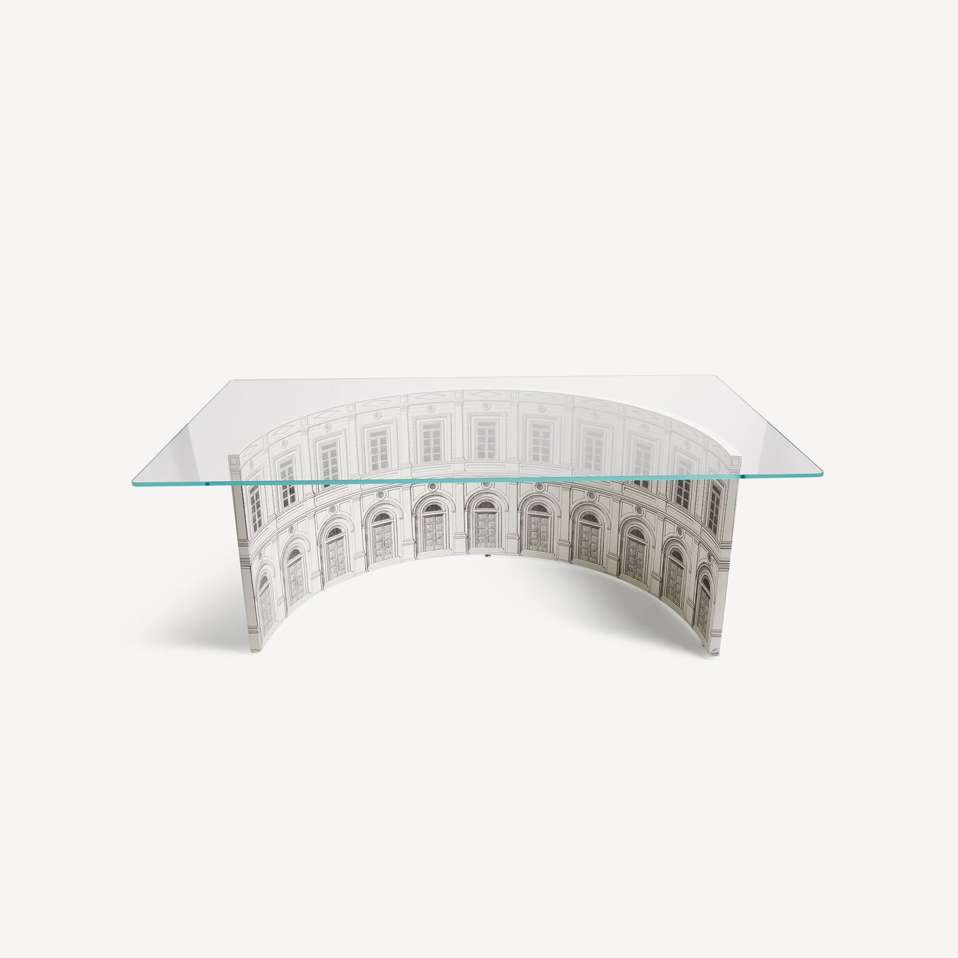fornasetti-architettura-amphitheatre-tisch-glas-holz image 1
