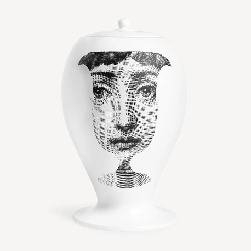 fornasetti-sagome-di-vasi-vase-keramik-schwarz-wei image 1