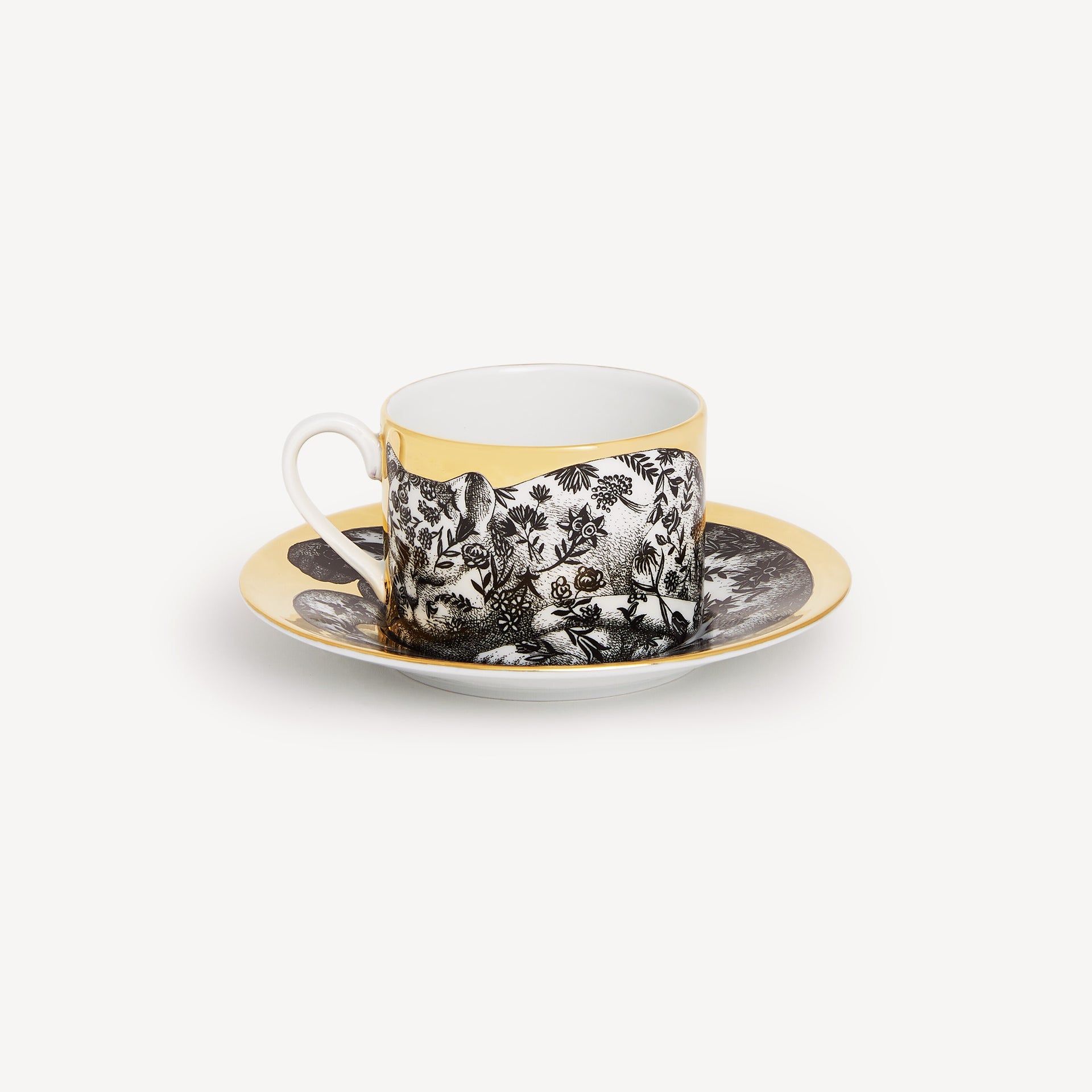 atelier-fornasetti-high-fidelity-fiorato-teetasse-gold image 1