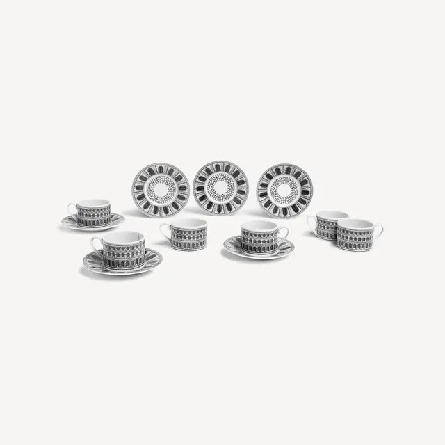 fornasetti-architettura-teetassen-6er-set-porzellan image 1