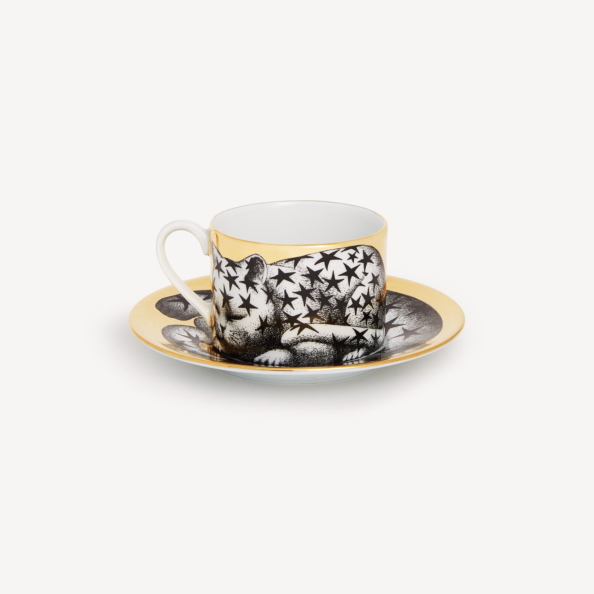 atelier-fornasetti-high-fidelity-stellato-teetasse-gold image 1