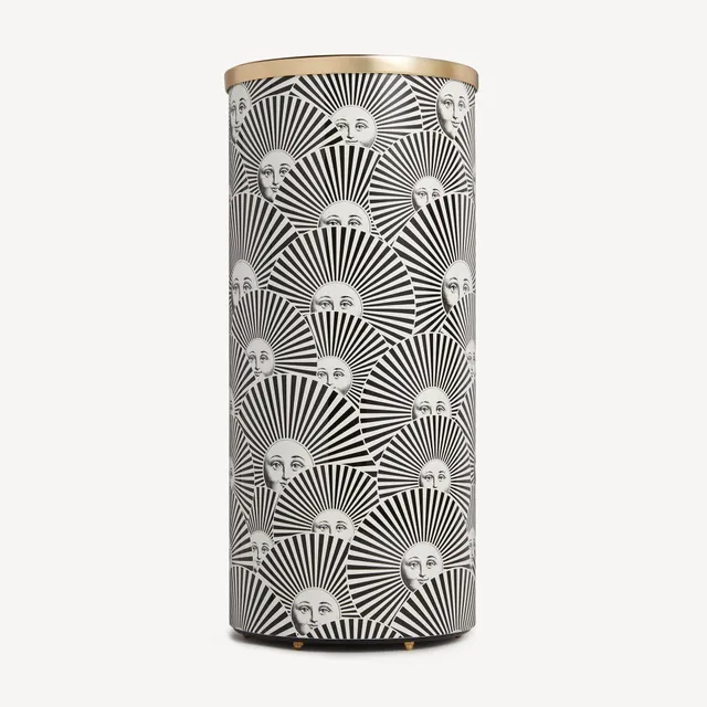 fornasetti-soli-a-ventaglio-schirmst-nder-schwarz-wei-messing-2 image 1