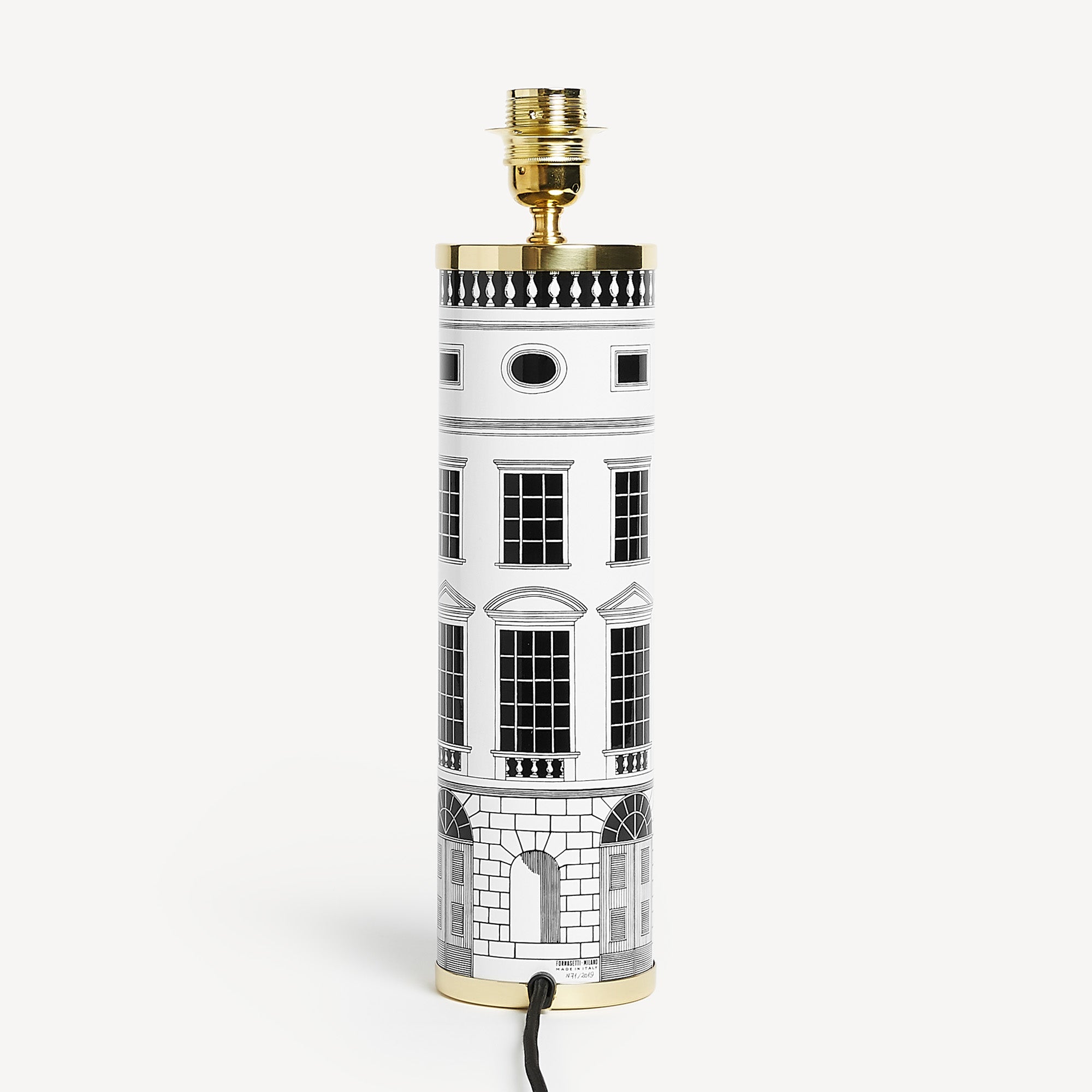 fornasetti-architettura-lampenfu-metall-zylinder-eu-siebdruck image 3