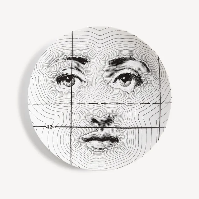 fornasetti-tema-e-variazioni-n-99-wandteller-porzellan-lina-cavalieri image 1