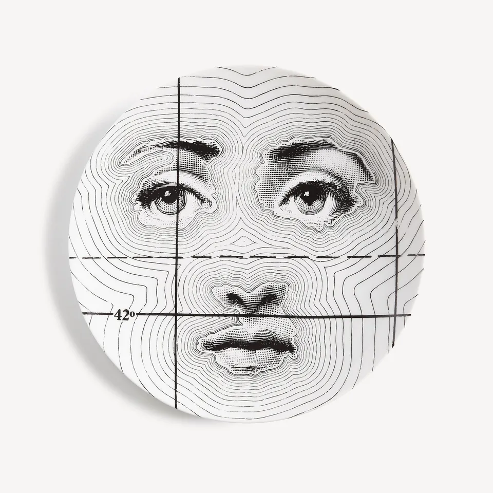 fornasetti-tema-e-variazioni-n-99-wandteller-porzellan-lina-cavalieri image 1