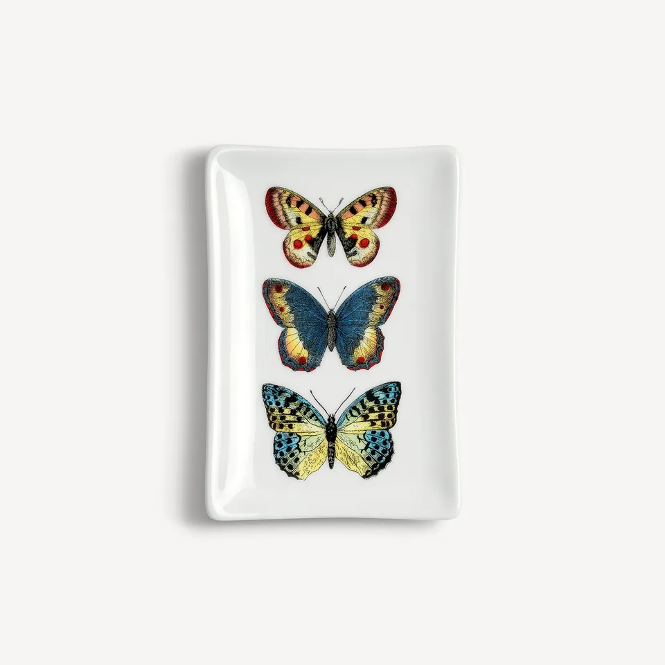 fornasetti-farfalle-aschenbecher-porzellan-rechteckig image 1