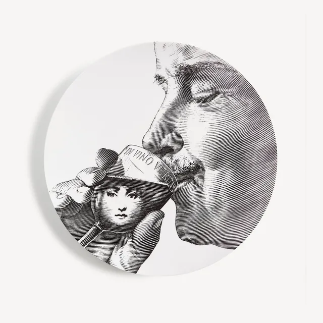 atelier-fornasetti-tema-e-variazioni-wandteller-n-256-porzellan image 1