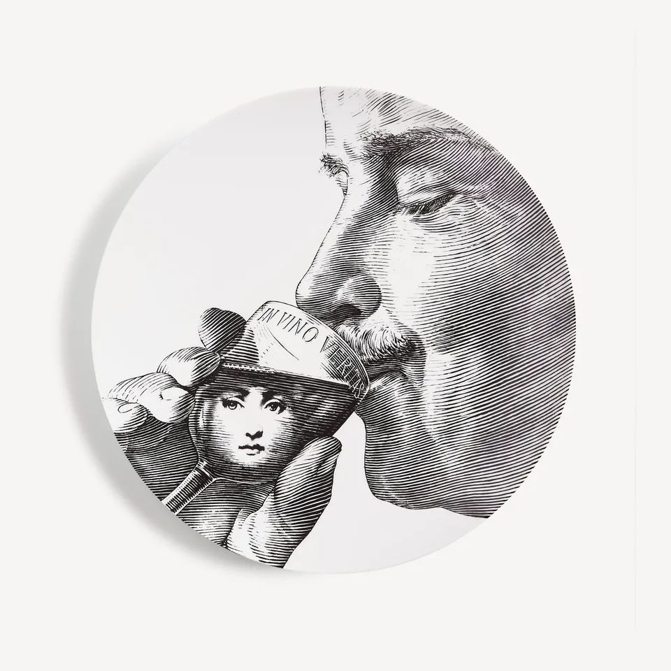 atelier-fornasetti-tema-e-variazioni-wandteller-n-256-porzellan image 1