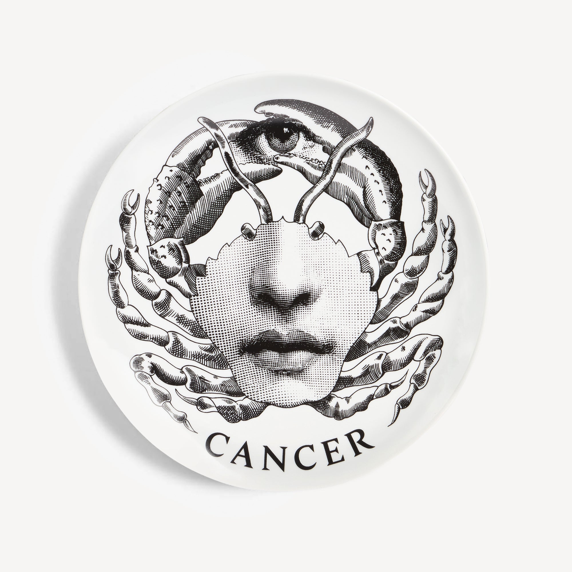 fornasetti-zodiaco-cancer-n-351-wandteller-sternzeichen-krebs image 1