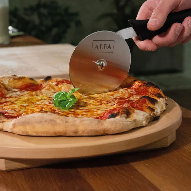 alfa-forni-pizzaschneider-pizzaroller-edelstahl image 1