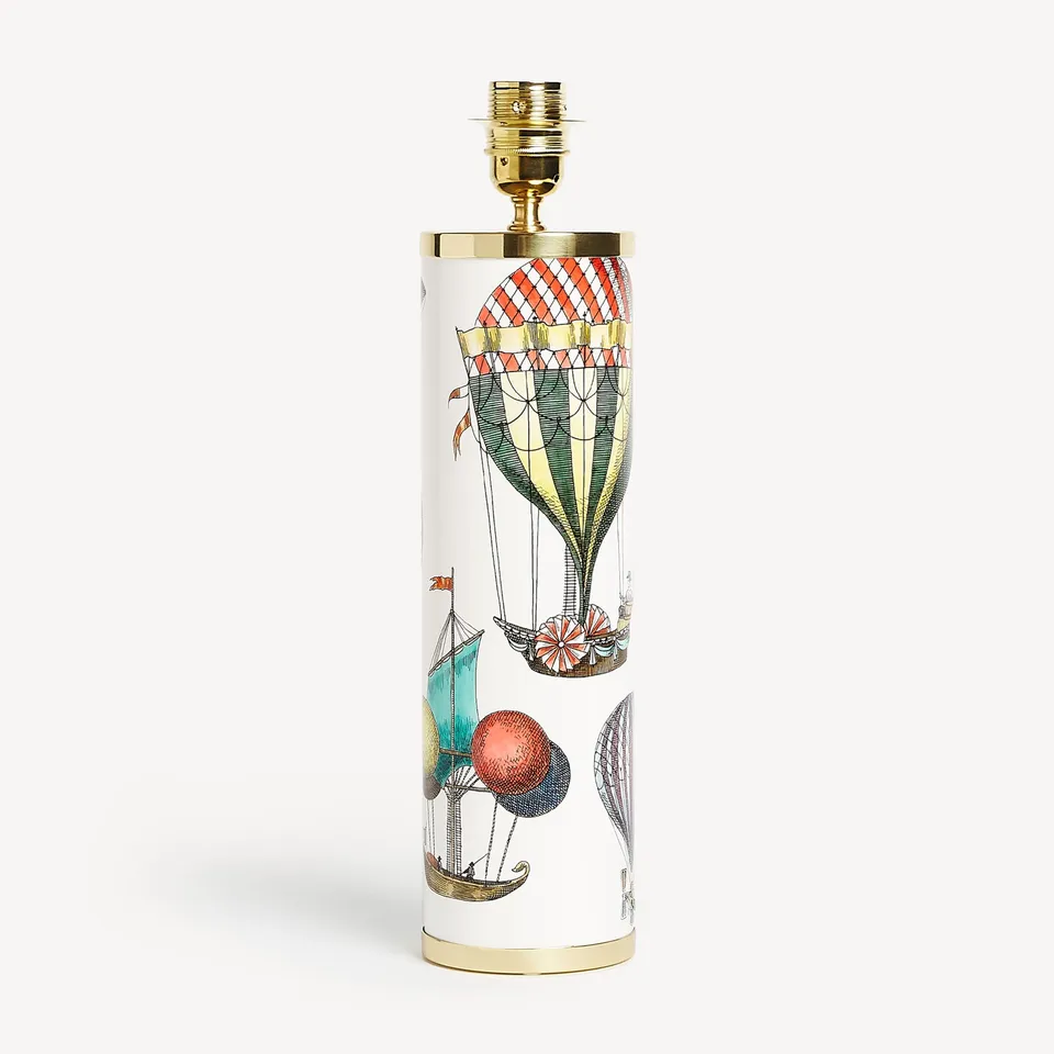 fornasetti-palloni-lampenfu-metall-zylindrisch-ballons image 1